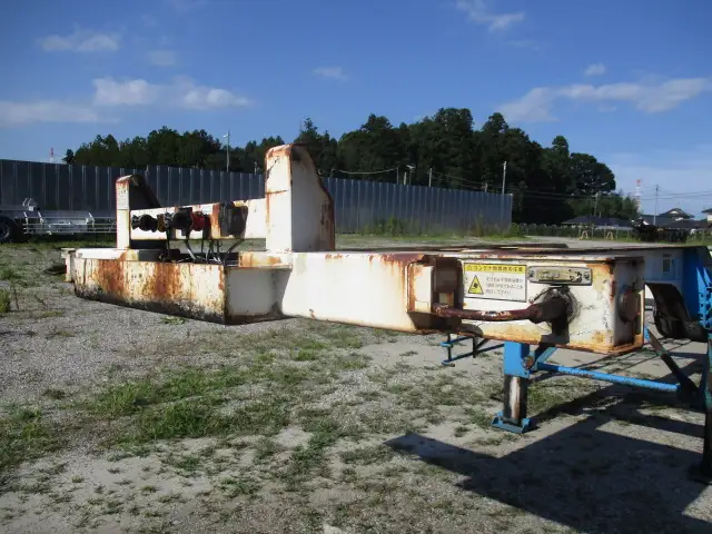 車検付（R7.10）平成20年　東急　40FT3軸コンテナトレーラー　リーフサス　積載：30,480kg　第五輪：10,860㎏以上の画像44