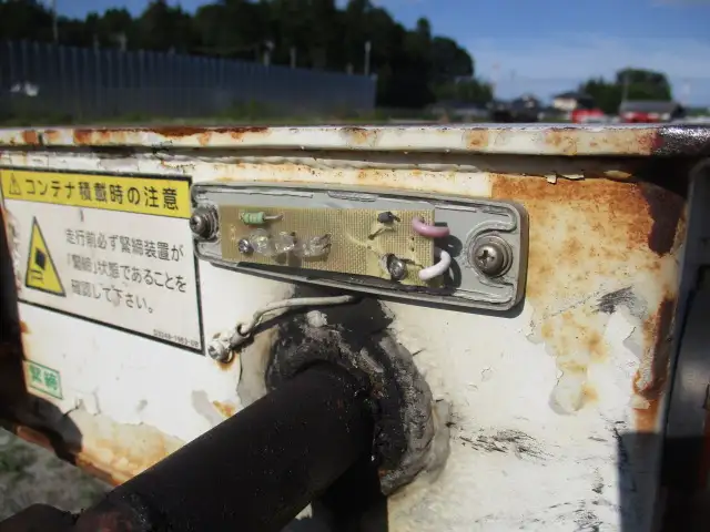 車検付（R7.10）平成20年　東急　40FT3軸コンテナトレーラー　リーフサス　積載：30,480kg　第五輪：10,860㎏以上の画像45