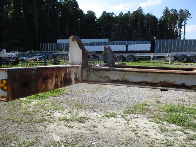 車検付（R7.10）平成20年　東急　40FT3軸コンテナトレーラー　リーフサス　積載：30,480kg　第五輪：10,860㎏以上の画像46