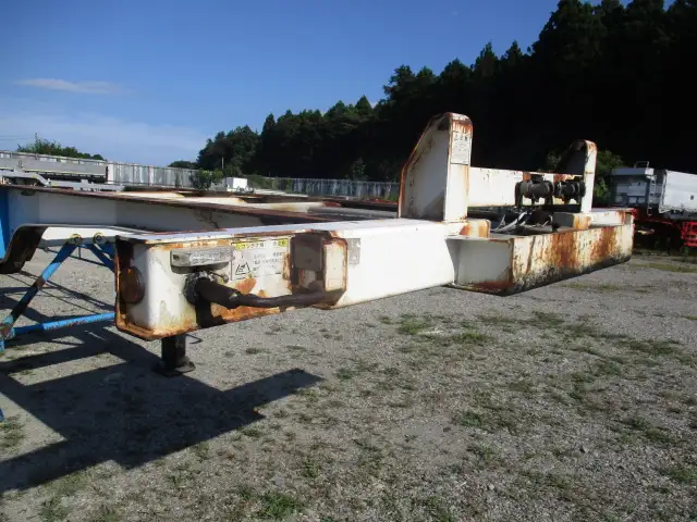 車検付（R7.10）平成20年　東急　40FT3軸コンテナトレーラー　リーフサス　積載：30,480kg　第五輪：10,860㎏以上の画像48