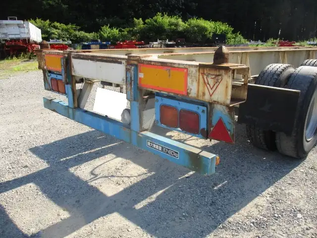 車検付（R7.10）平成20年　東急　40FT3軸コンテナトレーラー　リーフサス　積載：30,480kg　第五輪：10,860㎏以上の画像51