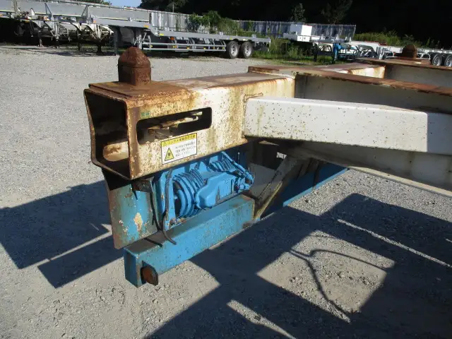 車検付（R7.10）平成20年　東急　40FT3軸コンテナトレーラー　リーフサス　積載：30,480kg　第五輪：10,860㎏以上の画像52