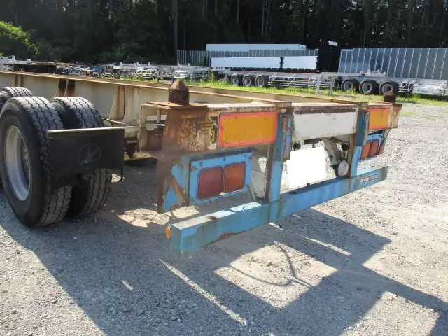 車検付（R7.10）平成20年　東急　40FT3軸コンテナトレーラー　リーフサス　積載：30,480kg　第五輪：10,860㎏以上の画像53