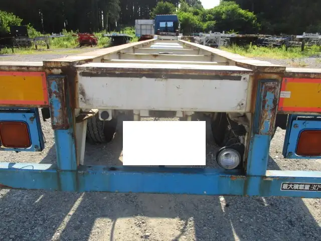 車検付（R7.10）平成20年　東急　40FT3軸コンテナトレーラー　リーフサス　積載：30,480kg　第五輪：10,860㎏以上の画像56