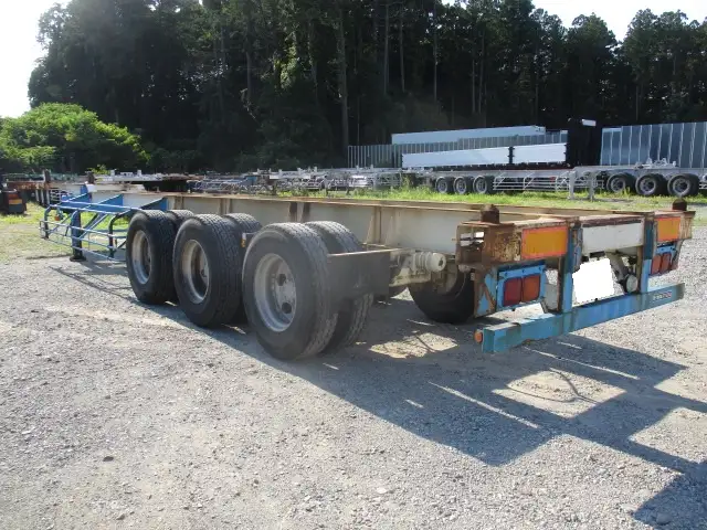 車検付（R7.10）平成20年　東急　40FT3軸コンテナトレーラー　リーフサス　積載：30,480kg　第五輪：10,860㎏以上の画像7