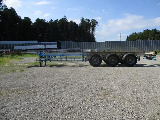 車検付（R7.10）平成20年　東急　40FT3軸コンテナトレーラー　リーフサス　積載：30,480kg　第五輪：10,860㎏以上の画像8