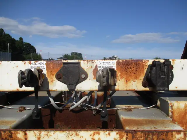 車検付（R7.10）平成20年　東急　40FT3軸コンテナトレーラー　リーフサス　積載：30,480kg　第五輪：10,860㎏以上の画像9