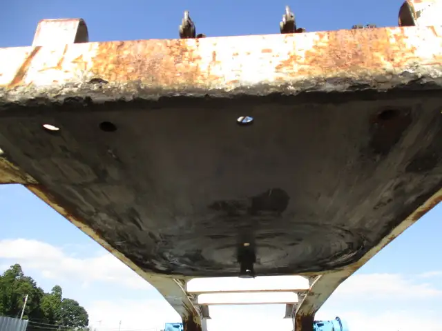 車検付（R7.10）平成20年　東急　40FT3軸コンテナトレーラー　リーフサス　積載：30,480kg　第五輪：10,860㎏以上の画像10