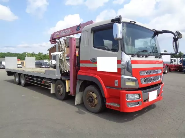 平成20年06月中古大型クレーン付三菱ふそうスーパーグレートの画像3
