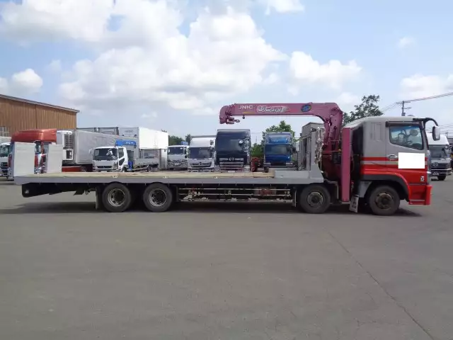 平成20年06月中古大型クレーン付三菱ふそうスーパーグレートの画像4