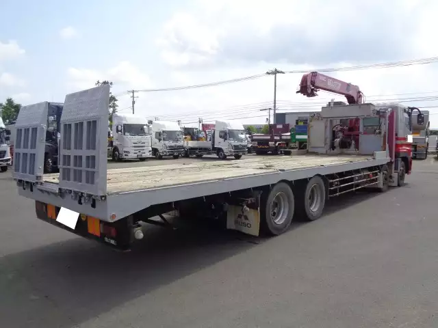 平成20年06月中古大型クレーン付三菱ふそうスーパーグレートの画像5
