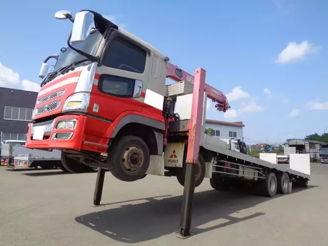 平成20年06月中古大型クレーン付三菱ふそうスーパーグレートの画像9