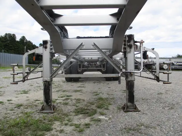 ナンバー付 平成31年 東邦 40FT3軸コンテナシャシ リーフサス 積載:30,480kg 第五輪:10,830㎏以上の画像13