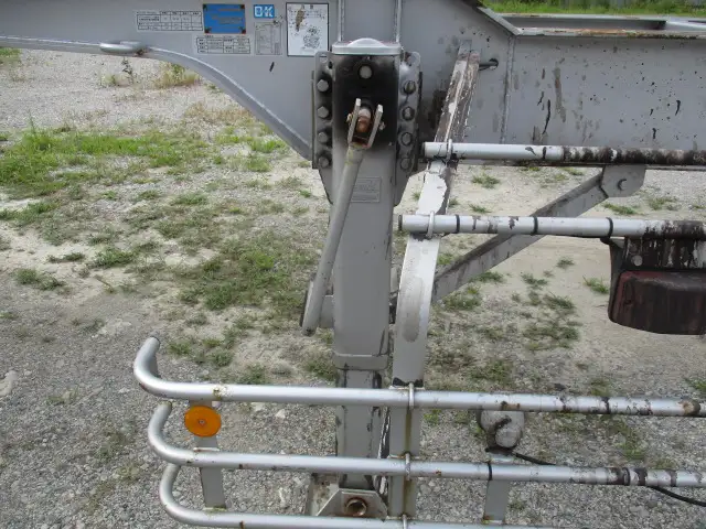 ナンバー付 平成31年 東邦 40FT3軸コンテナシャシ リーフサス 積載:30,480kg 第五輪:10,830㎏以上の画像15