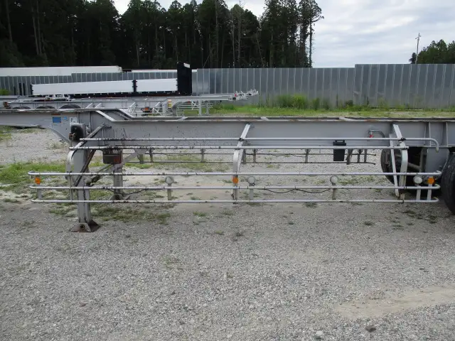 ナンバー付 平成31年 東邦 40FT3軸コンテナシャシ リーフサス 積載:30,480kg 第五輪:10,830㎏以上の画像16