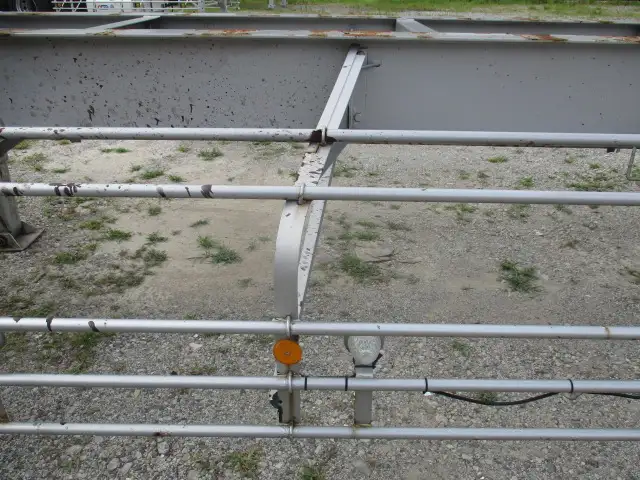 ナンバー付 平成31年 東邦 40FT3軸コンテナシャシ リーフサス 積載:30,480kg 第五輪:10,830㎏以上の画像18