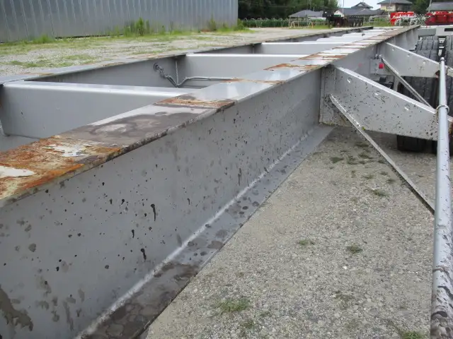 ナンバー付 平成31年 東邦 40FT3軸コンテナシャシ リーフサス 積載:30,480kg 第五輪:10,830㎏以上の画像20