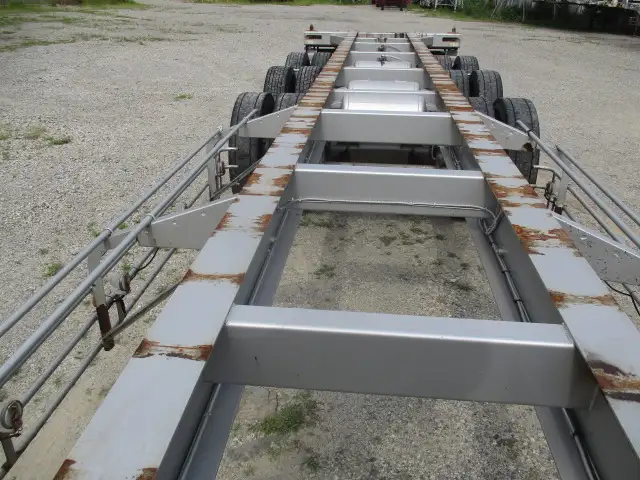 ナンバー付 平成31年 東邦 40FT3軸コンテナシャシ リーフサス 積載:30,480kg 第五輪:10,830㎏以上の画像25