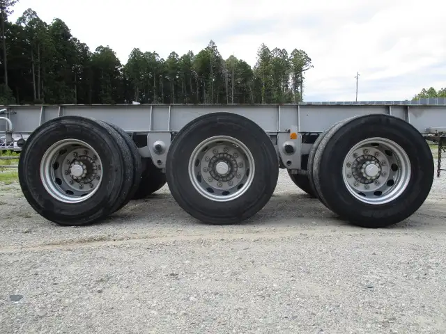 ナンバー付 平成31年 東邦 40FT3軸コンテナシャシ リーフサス 積載:30,480kg 第五輪:10,830㎏以上の画像29