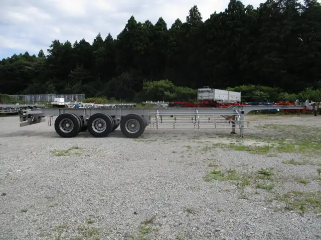 ナンバー付 平成31年 東邦 40FT3軸コンテナシャシ リーフサス 積載:30,480kg 第五輪:10,830㎏以上の画像4