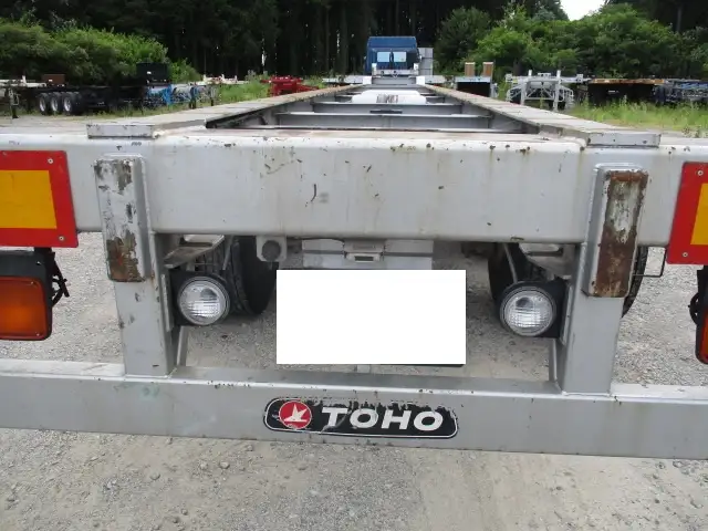 ナンバー付 平成31年 東邦 40FT3軸コンテナシャシ リーフサス 積載:30,480kg 第五輪:10,830㎏以上の画像54