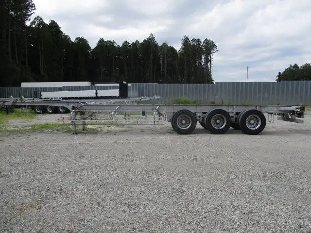 ナンバー付 平成31年 東邦 40FT3軸コンテナシャシ リーフサス 積載:30,480kg 第五輪:10,830㎏以上の画像8