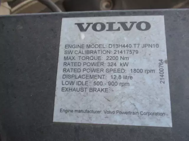 平成30年05月中古大型トラクタヘッドボルボトラックの画像53