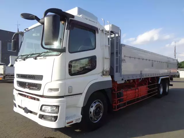 平成26年03月中古大型ダンプ三菱ふそうスーパーグレートの画像1