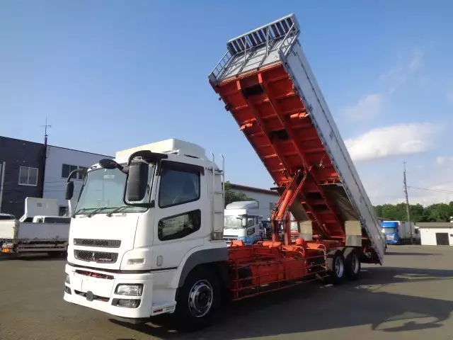 平成26年03月中古大型ダンプ三菱ふそうスーパーグレートの画像9