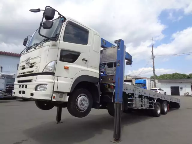 平成24年02月中古大型クレーン付日野プロフィアの画像9