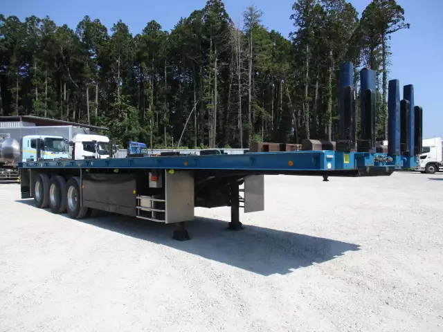 令和03年03月中古その他アオリ付トレーラー・フラットトレーラー日本フルハーフフルハーフの画像3