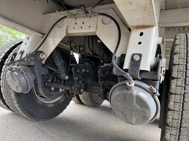 車検:令和8年9月15日 令和6年 トレクス 13M3軸アオリ付トレーラー シングル引き エアサス(リフト付き中軸残し) メーターアオリ 床:木の画像10