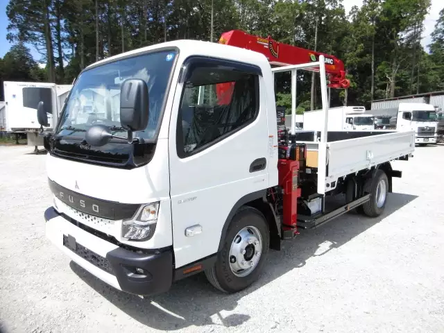 令和05年07月中古小型クレーン付三菱ふそうキャンターの画像1