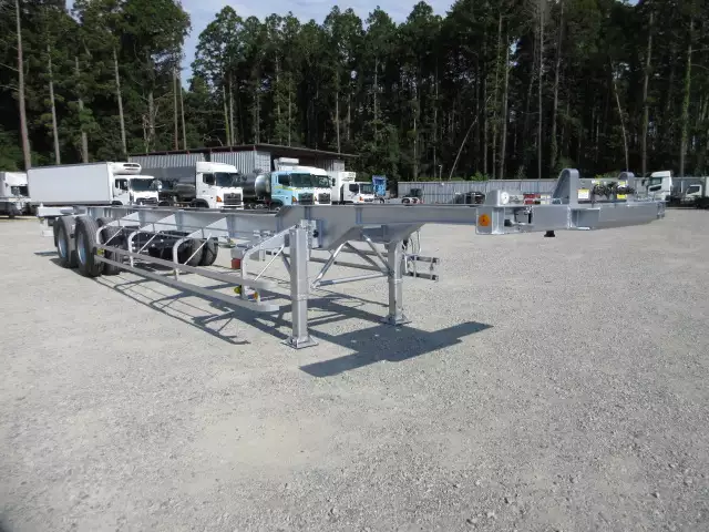 平成26年07月中古その他コンテナシャーシー日本フルハーフの画像3