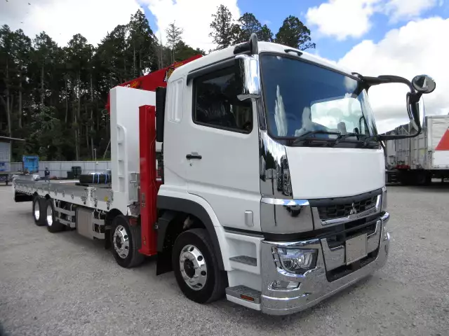 令和05年07月中古大型クレーン付三菱ふそうスーパーグレートの画像3