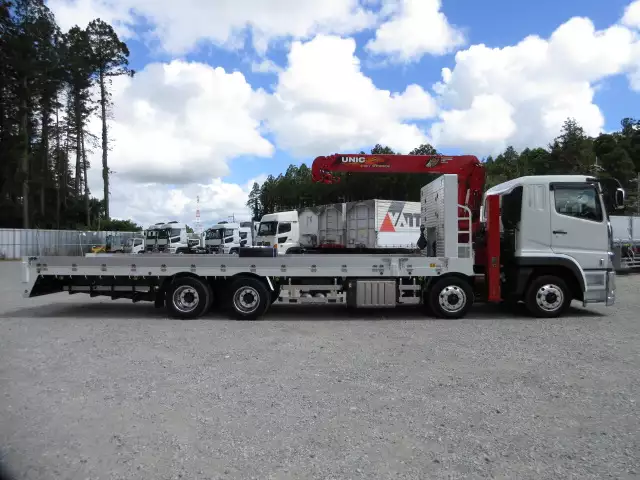 令和05年07月中古大型クレーン付三菱ふそうスーパーグレートの画像4