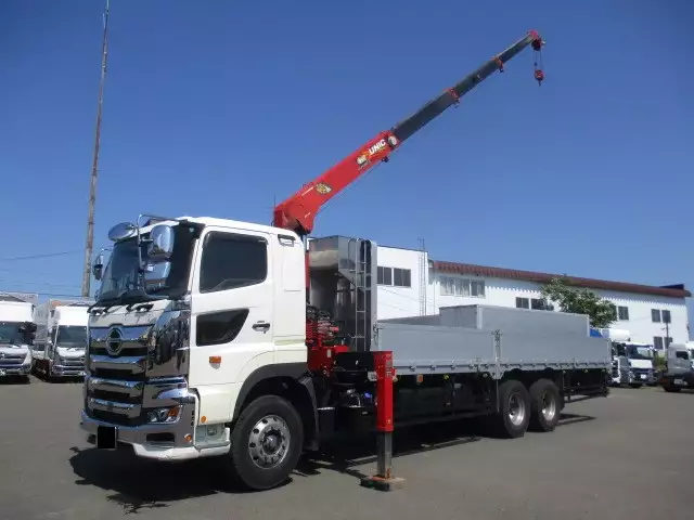 令和01年/平成31年03月中古大型クレーン付日野プロフィアの画像21