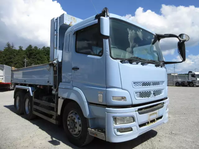 平成25年10月中古大型ダンプ三菱ふそうスーパーグレートの画像3