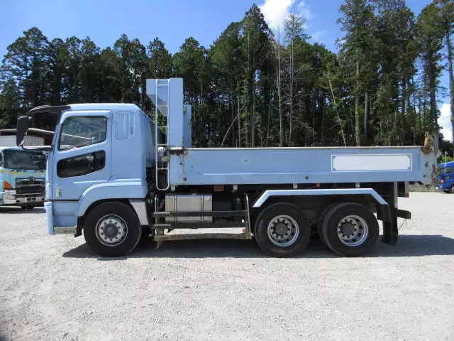 平成25年10月中古大型ダンプ三菱ふそうスーパーグレートの画像8