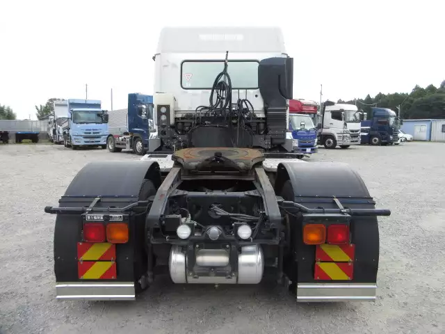 平成27年10月中古大型トラクタヘッド三菱ふそうスーパーグレートの画像6