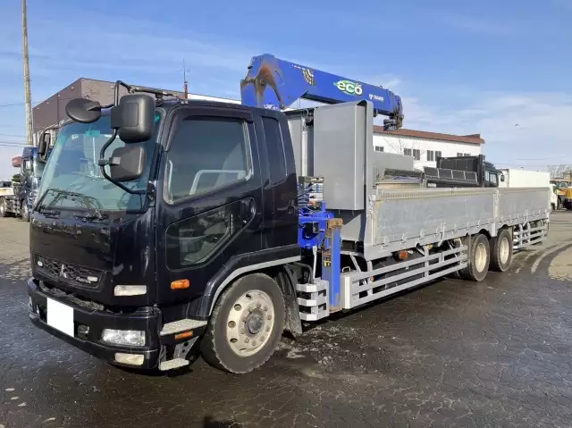 平成25年09月中古増トンクレーン付三菱ふそうファイターの画像1