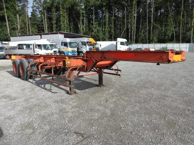 平成01年03月中古その他コンテナシャーシー日本フルハーフフルハーフの画像3