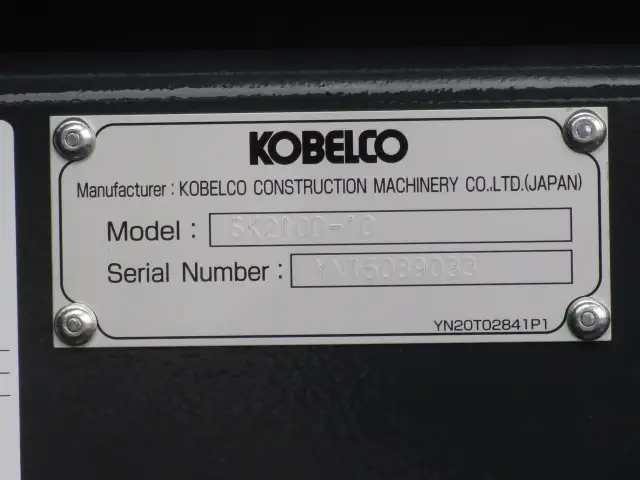 新品  未使用  R5年  コベルコSK210D-10  0.7パワーショベル  解体仕様  2面ガード+トップガード  KV800PRニブラーの画像24
