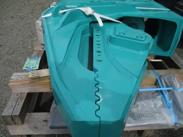 新品  未使用  R5年  コベルコSK210D-10  0.7パワーショベル  解体仕様  2面ガード+トップガード  KV800PRニブラーの画像37