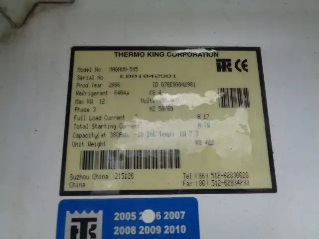 平成18年09月中古その他冷凍トレーラー日本フルハーフフルハーフの画像35