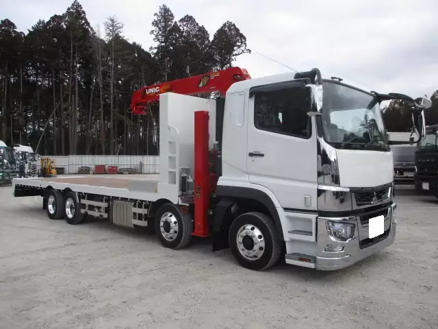 令和05年06月中古大型クレーン付三菱ふそうスーパーグレートの画像3