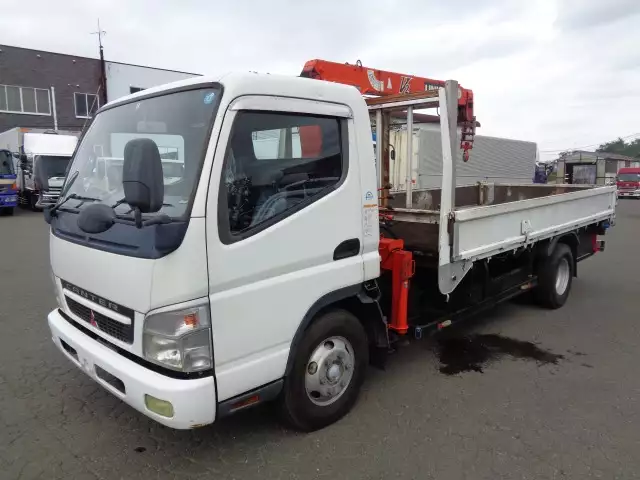 平成18年06月中古小型クレーン付三菱ふそうキャンターの画像1