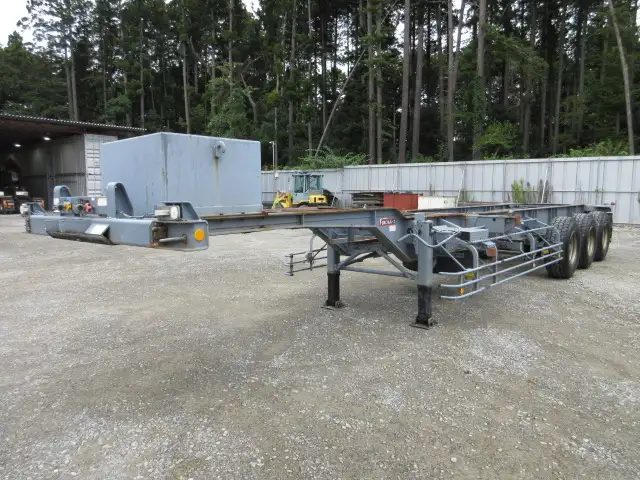 平成19年12月中古その他コンテナシャーシー日本フルハーフの画像1