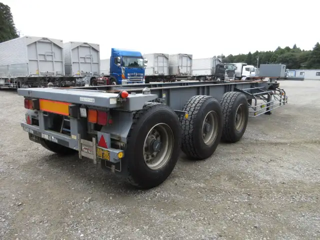 平成19年12月中古その他コンテナシャーシー日本フルハーフの画像5