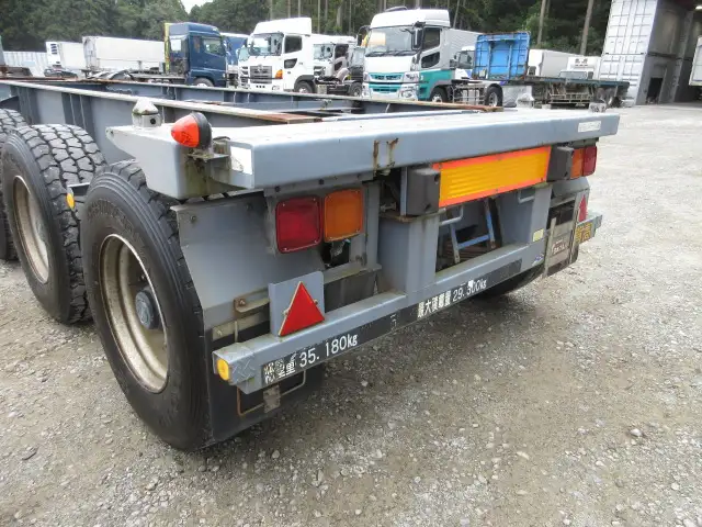 平成19年12月中古その他コンテナシャーシー日本フルハーフの画像46